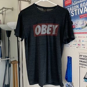 OBEY Black Tee